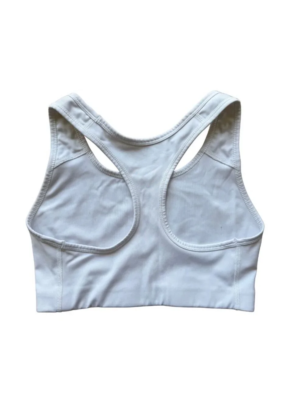 Nike Dri-FIT Running Workout Set Sports Bra + Shorts Black White – S/M